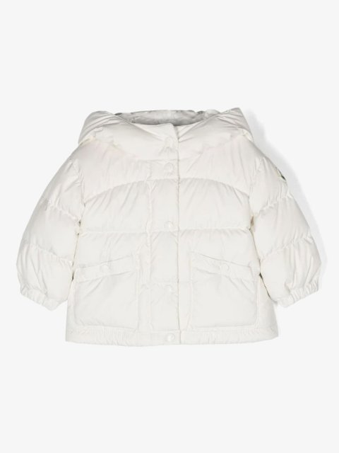 Бежевая куртка MONCLER ENFANT: фото - Invogue