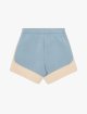 Блакитні шорти EMPORIO ARMANI KIDS з контрастними вставками: фото 1 - Invogue