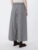 Брюки з картатим візерунком Weekend Max Mara вільного крою: фото 3 - Invogue