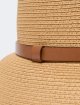 Бежевий капелюх Max Mara з паперової пряжі: фото 3 - Invogue