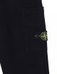 Чорні штани STONE ISLAND KIDS з бавовни: фото 1 - Invogue
