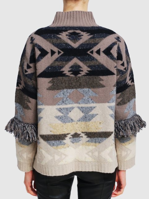 Кремовый свитер WEEKEND MAX MARA: фото 3 - Invogue