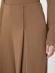Коричневые брюки MAX MARA из шерстяного трикотажа: фото 4 - Invogue