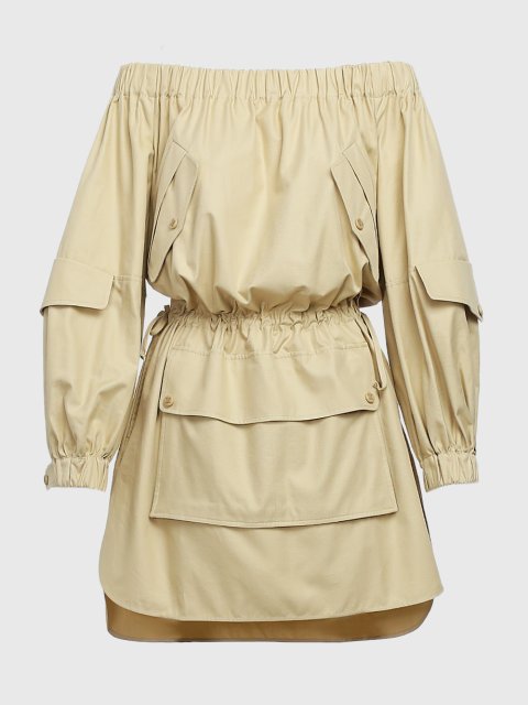 Кремова сукня MAX MARA: фото - Invogue