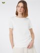 Біла футболка WEEKEND MAX MARA з органічної бавовни: фото 4 - Invogue