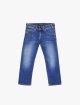 Сині джинси EMPORIO ARMANI KIDS з бавовни: фото - Invogue