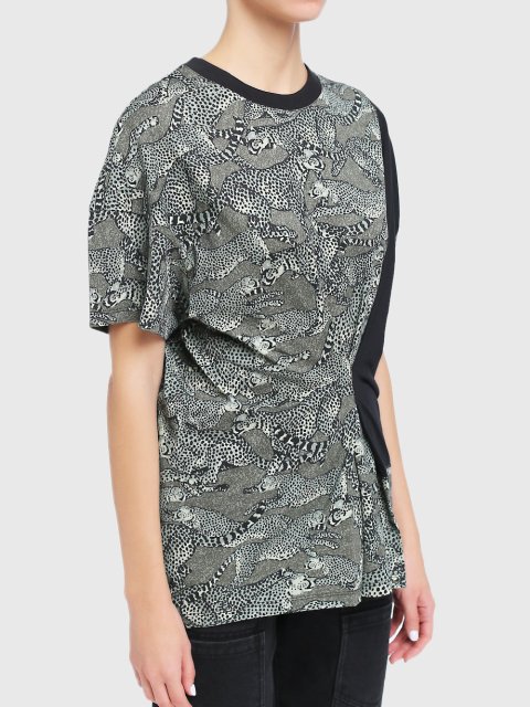 Коричнева футболка KENZO : фото 2 - Invogue