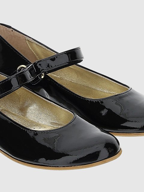 Чёрные туфли MONNALISA: фото 4 - Invogue