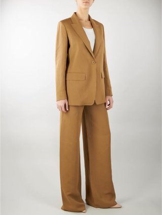 Коричневі брюки MAX MARA : фото 4 - Invogue