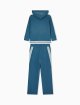 Спортивний костюм із подвійного трикотажу з логотипом Emporio Armani Kids світло-синій: фото 2 - Invogue