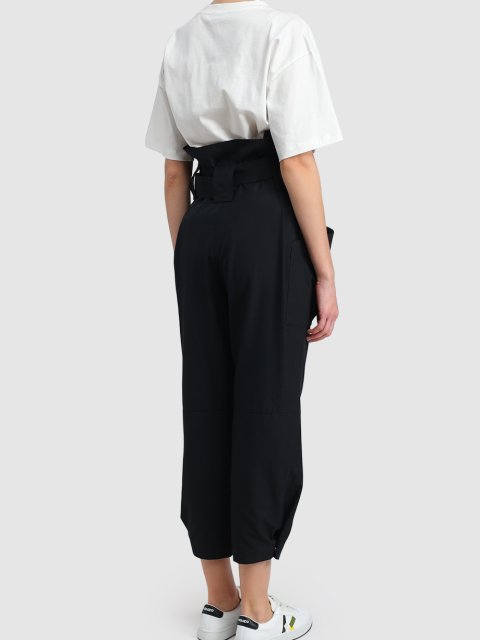 Чёрные брюки KENZO: фото 2 - Invogue