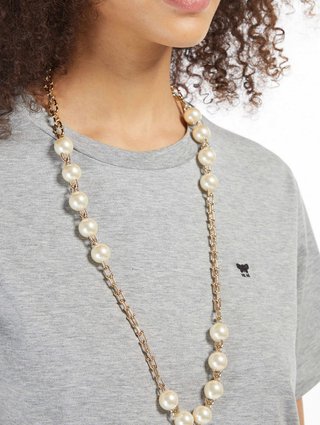 Золотое колье WEEKEND ACCESSORIES: фото 2 - Invogue