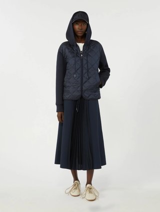 Темно-синяя юбка Weekend Max Mara расклешенного кроя: фото 1 - Invogue
