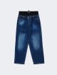 Сині джинси DSQUARED KID з бавовни: фото - Invogue