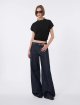 Чорна футболка SPORTMAX з суміші віскози: фото 1 - Invogue