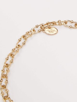 Золотое колье WEEKEND ACCESSORIES: фото 1 - Invogue