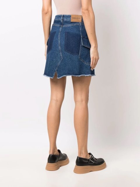 Синя спідниця KENZO : фото 2 - Invogue