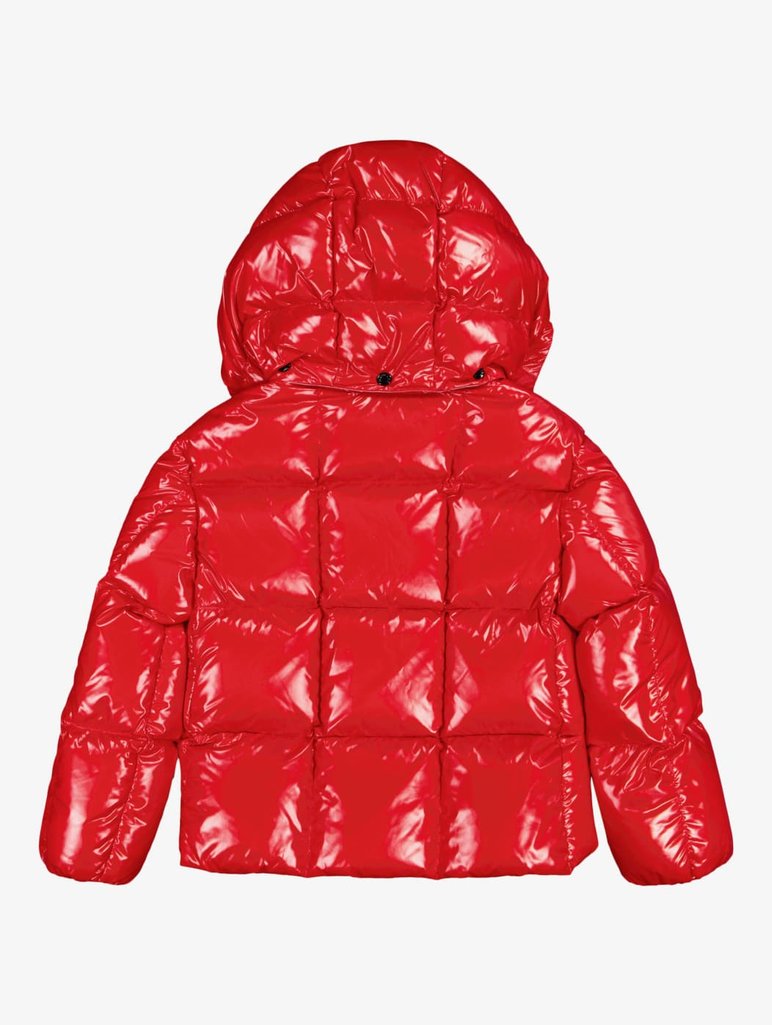 Красная куртка MONCLER ENFANT: фото 1 - Invogue