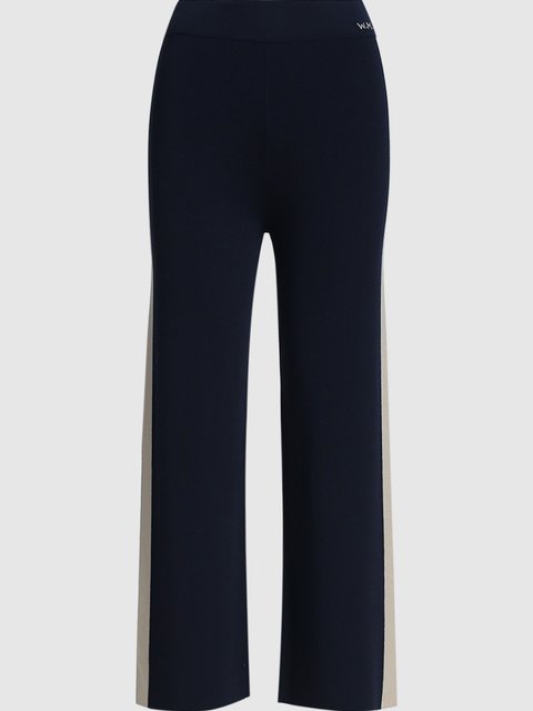 Синие брюки WEEKEND MAX MARA: фото - Invogue