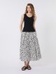 Чорна майка Weekend Max Mara з бавовни та еластану: фото 1 - Invogue