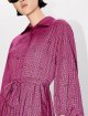Сукня кольору фуксії Kenzo з графічним принтом: фото 4 - Invogue