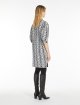 Біло-синя сукня Max Mara жакардова: фото 2 - Invogue