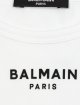 Белая майка BALMAIN с логотипом: фото 2 - Invogue