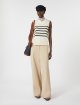 Молочний жилет WEEKEND MAX MARA з бавовняної пряжі: фото 1 - Invogue