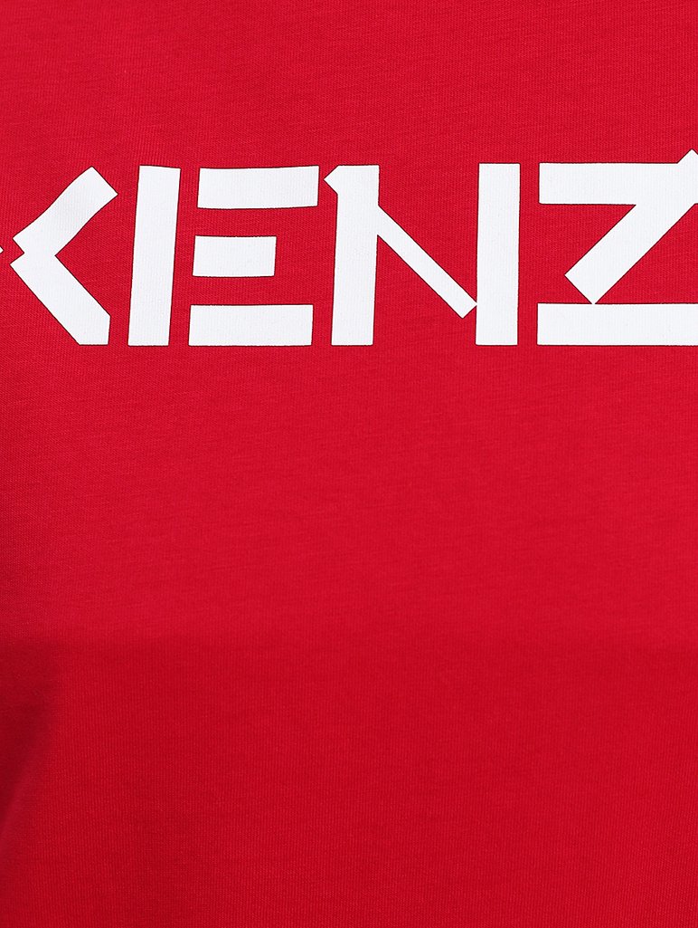 Фиолетовая футболка KENZO: фото 5 - Invogue