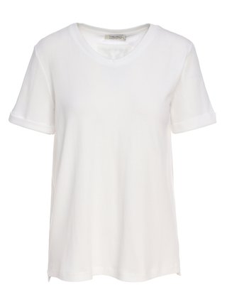 Белая футболка MAX MARA: фото - Invogue