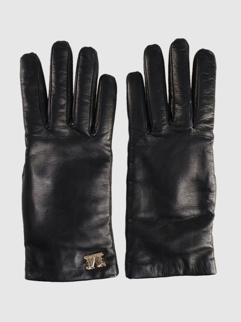 Чорні рукавички MAX MARA : фото - Invogue