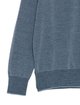 Сине-голубой свитер Emporio Armani из шерсти и полиамида: фото 2 - Invogue