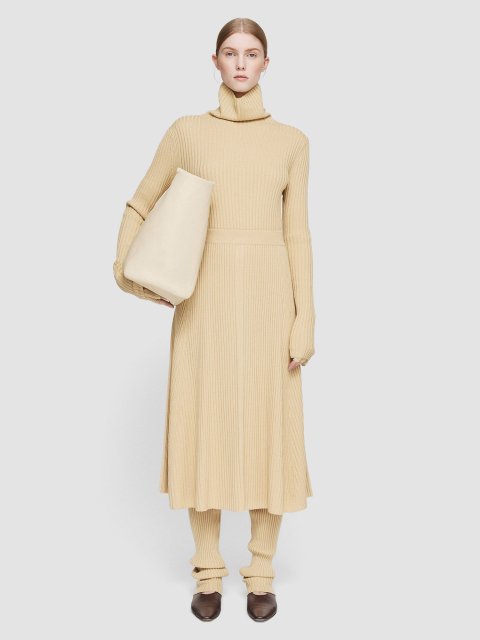 Кремова спідниця Joseph у рубчик: фото 1 - Invogue