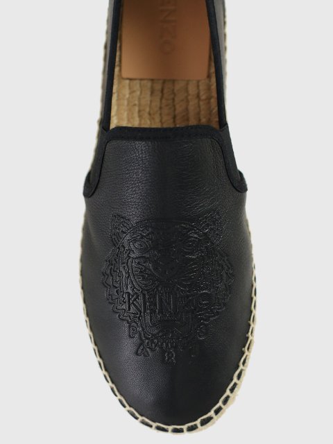 Чёрные эспадрильи KENZO: фото 4 - Invogue