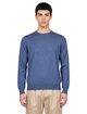 Синий свитер ZEGNA из шерсти и кашемира: фото 2 - Invogue