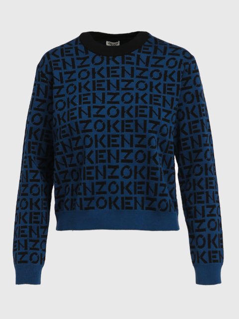 Чёрный свитер KENZO: фото - Invogue