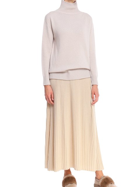 Бежева спідниця WEEKEND MAX MARA : фото 4 - Invogue