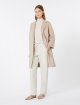 Бежеве пальто MAX MARA з чистої вовни: фото 1 - Invogue