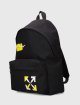 Чёрный рюкзак OFF-WHITE KIDS: фото 1 - Invogue