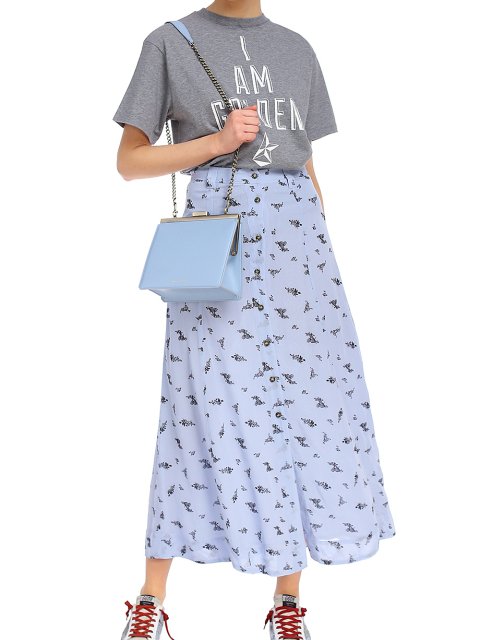 Блакитні снікерси GOLDEN GOOSE : фото 4 - Invogue