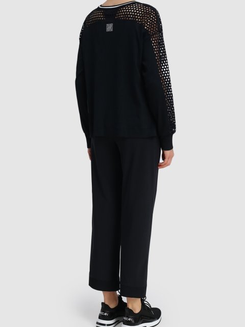 Чёрные брюки MARC CAIN: фото 2 - Invogue