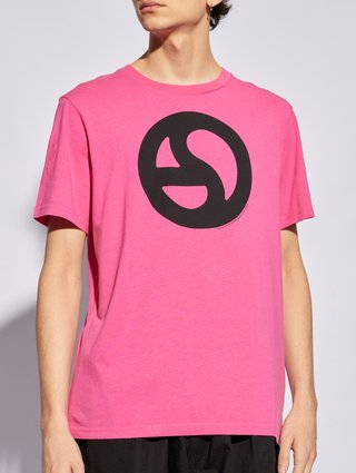 Рожева футболка ACNE STUDIOS : фото - Invogue