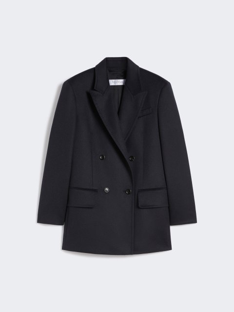 Темно-синій жакет MAX MARA з вовни: фото - Invogue