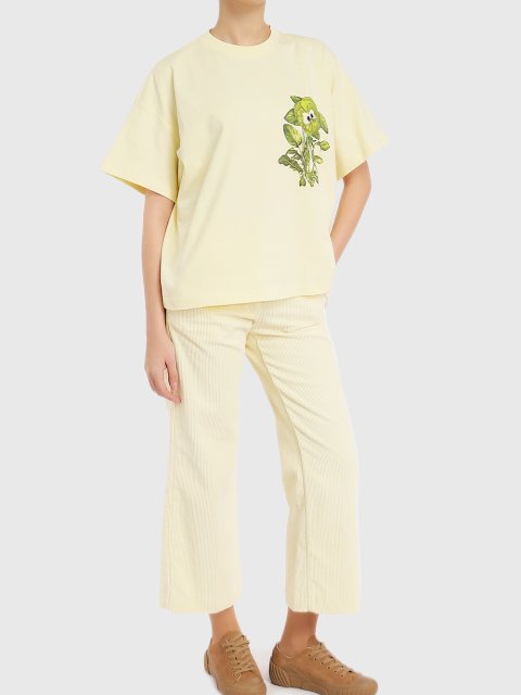 Бежевая футболка KENZO: фото 1 - Invogue