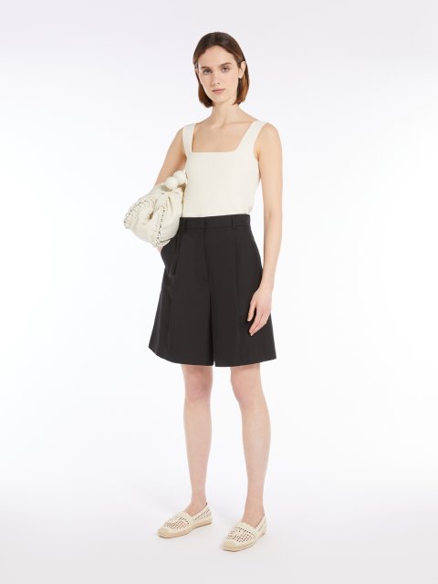 Кремовий топ Weekend Max Mara укорочений: фото 1 - Invogue