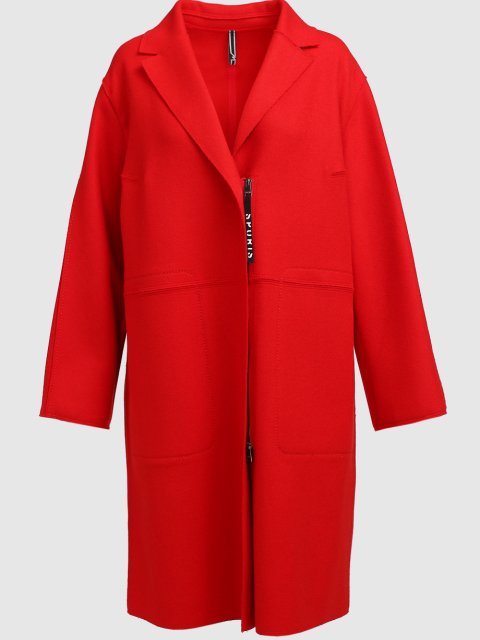Красное пальто MARC CAIN: фото - Invogue