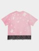 Рожева футболка DSQUARED KID : фото 1 - Invogue