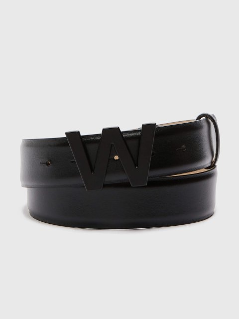 Чорний ремінь WEEKEND ACCESSORIES : фото - Invogue