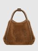 Бежевая сумка MAX MARA: фото 7 - Invogue