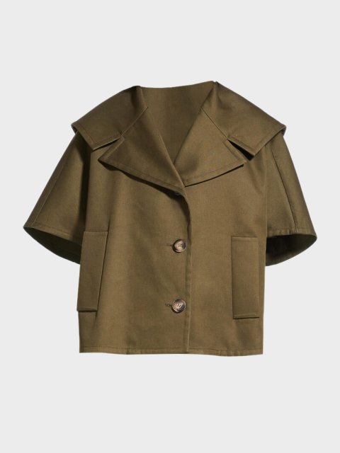 Зелене пончо MAX MARA : фото - Invogue